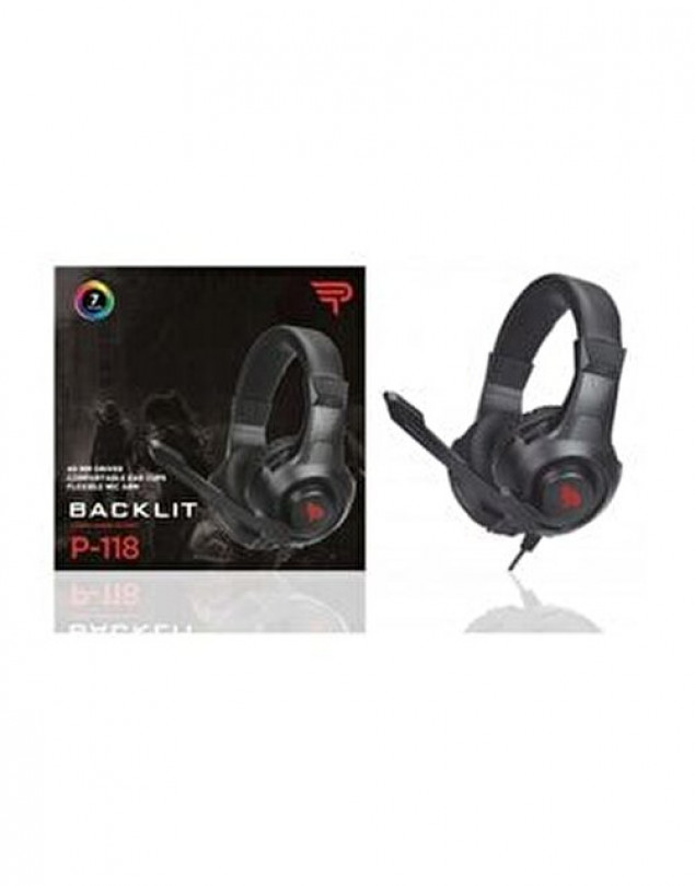 Platoon P-118 3.5 mm Jack Kulak Üstü Mikrofonlu Oyuncu Kulaklık