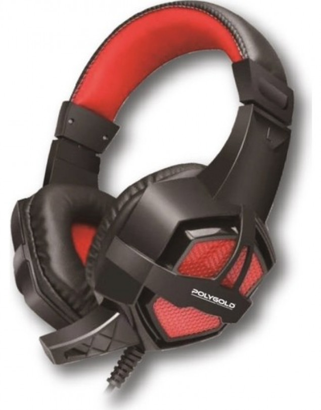 Polygold PG-6965 Mikrofonlu Oyuncu Kulaklığı 3.5 mm Jack
