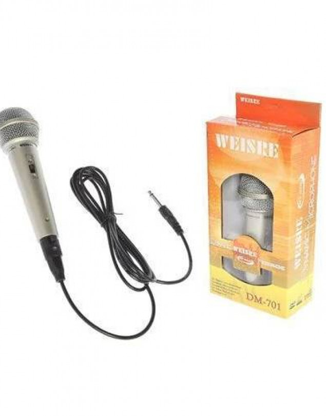 WEİSRE Dm-701 6.35 mm Jack Kablolu Mikrofon Microphone
