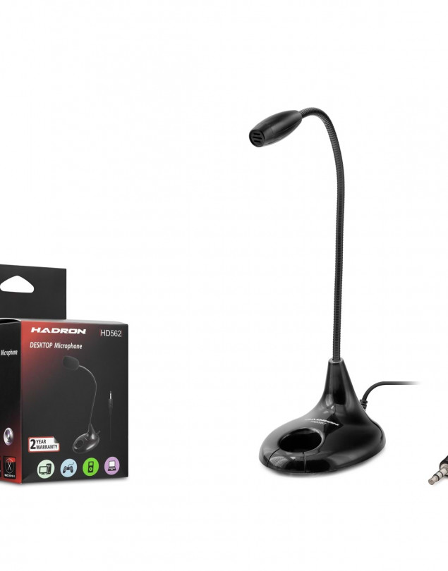 HADRON HD562 MİKROFON PC AUX 3.5MM 2 BOĞUMLU