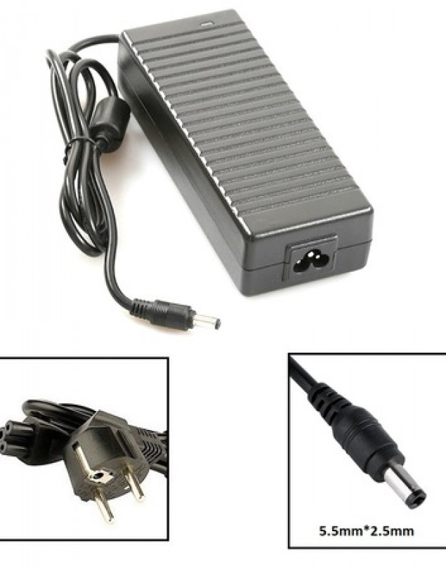 Versatile 19V 6.3A 5.5*2.5 Notebook Adaptör Şarj Aleti Standart Uç