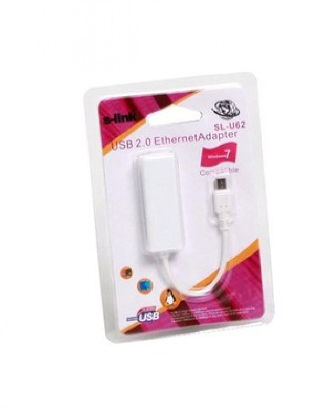 S-LINK 5 PİN USB TO ETHERNET DÖNÜŞTÜRÜCÜ USB DÖNÜŞTÜRÜCÜ APARATIYLA BERABER