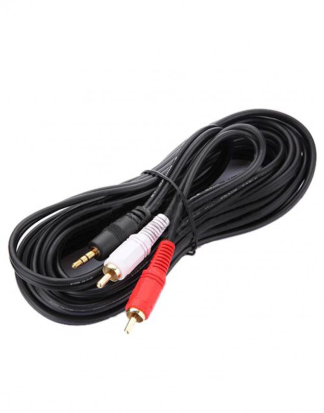 STEREO LALE KABLO 1 AUX 2 RCA KABLO 5 METRE