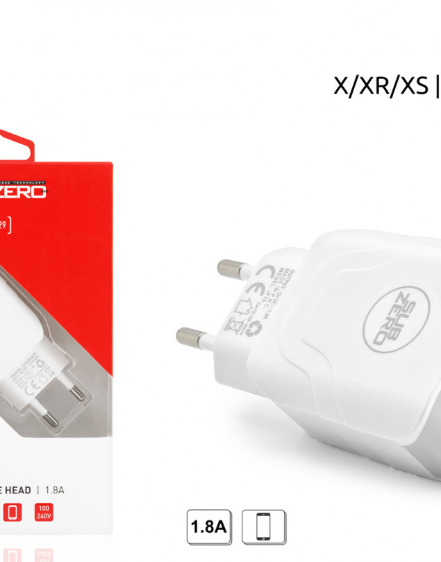 Subzero 1.8A Şarj Aleti Başlığı Şarj Adaptörü İP29