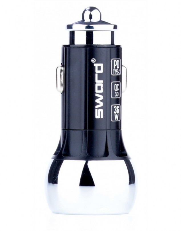 SWORD QC3.0 ARAÇ ŞARJ / ÇAKMAKLIK ADAPTÖRÜ SW-1U1CQ3