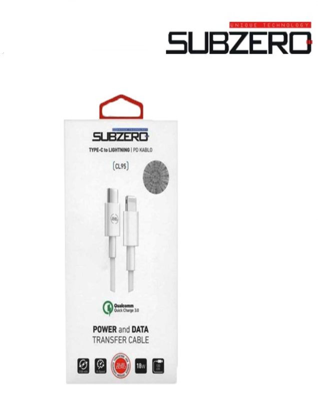 TYPE-C To İphone IOS Lightning PD Kablo 18W 3.1A 1.2 Metre Subzero CL95