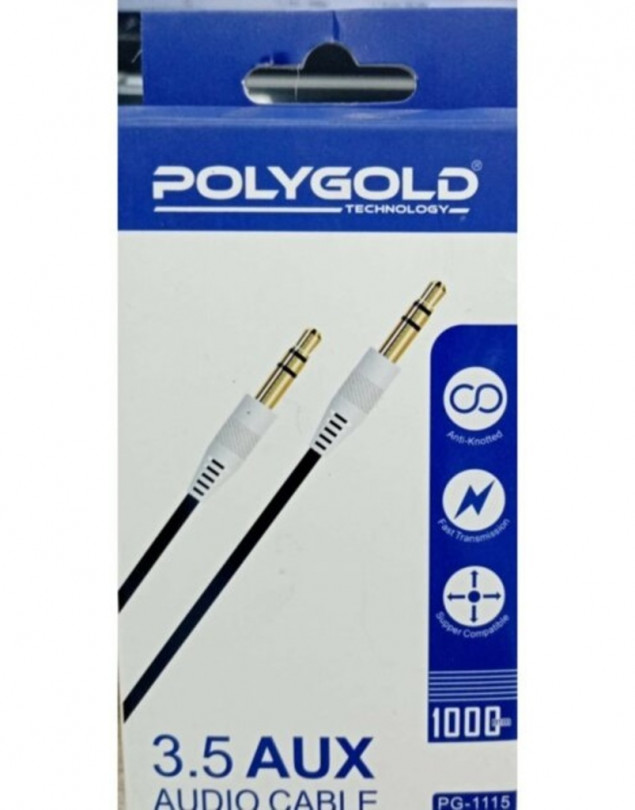 PG-1115 3.5MM JACK AUX KABLOSU 1.20 M 120 CM