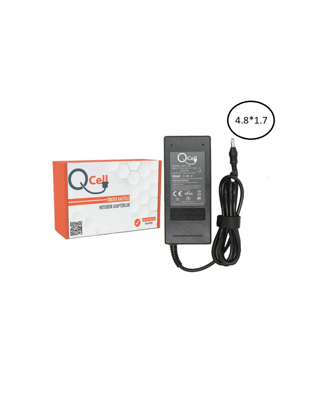 HP COMPAQ BULLET 19V 4.74A 4.8*1.7 Notebook Adaptör