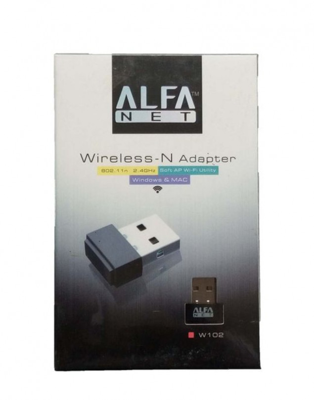 ALFANET W102 150 MPBS USB MİNİ WIRELESS