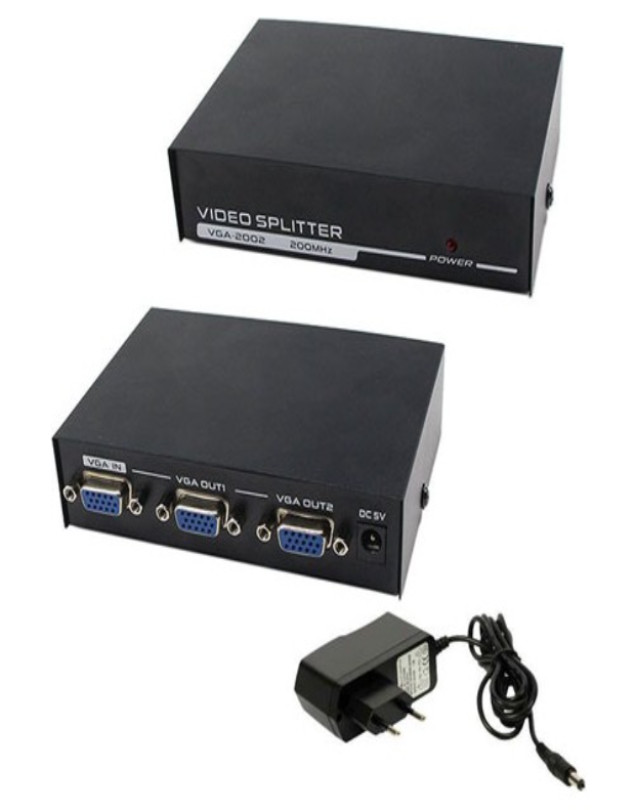 VGA-2002 2 PORT 200MHZ 1920X1440 VGA ÇOKLAYICI