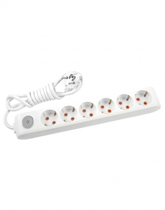 VİKO 6'LI ALTILI PRİZ 2 METRE ANAHTARLI