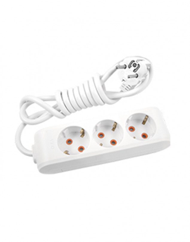 VİKO 3'LÜ ÜÇLÜ PRİZ 3 METRE