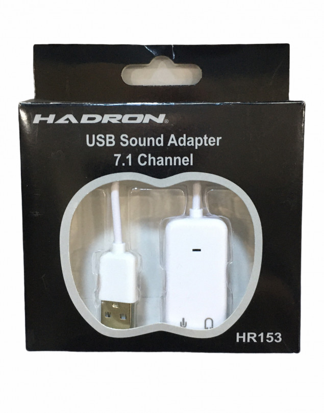 HADRON HR153 USB SES KARTI SOUND CARD USB 7.1