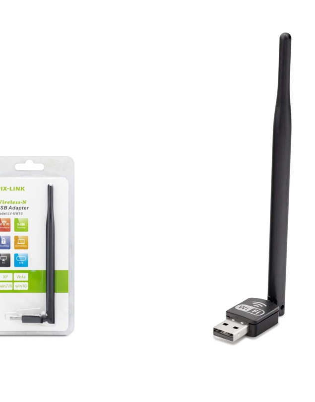 PIX-LINK LV-UW10 WIRELESS ADAPTÖR 150MBPS 5DB UYDU