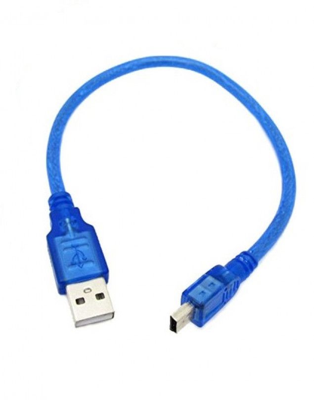 PLATOON PL-5453 USB M TO MINI 5 PİN KABLO 30 CM
