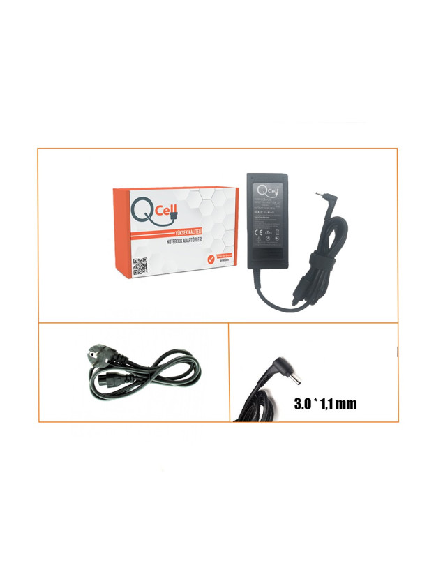 19V 3.42A 3.0*1.1 ACER NOTEBOOK ADAPTÖR