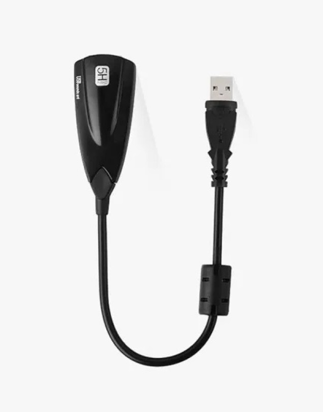 7.1 USB SES KARTI SİYAH