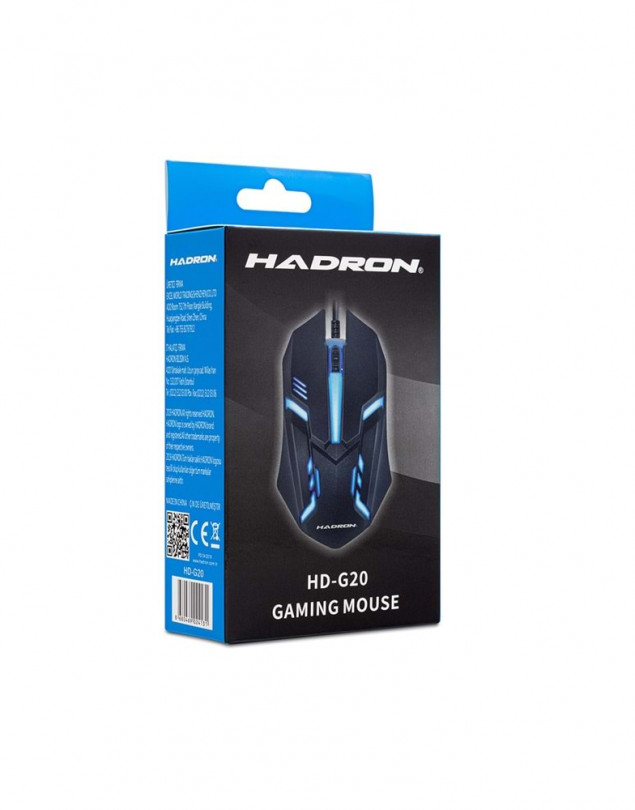 HADRON HRG20 MOUSE KABLOLU OYUN USB LEDLİ 1600 DPI