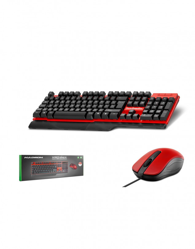 HADRON HD861 KABLOLU KLAVYE & MOUSE SET Q